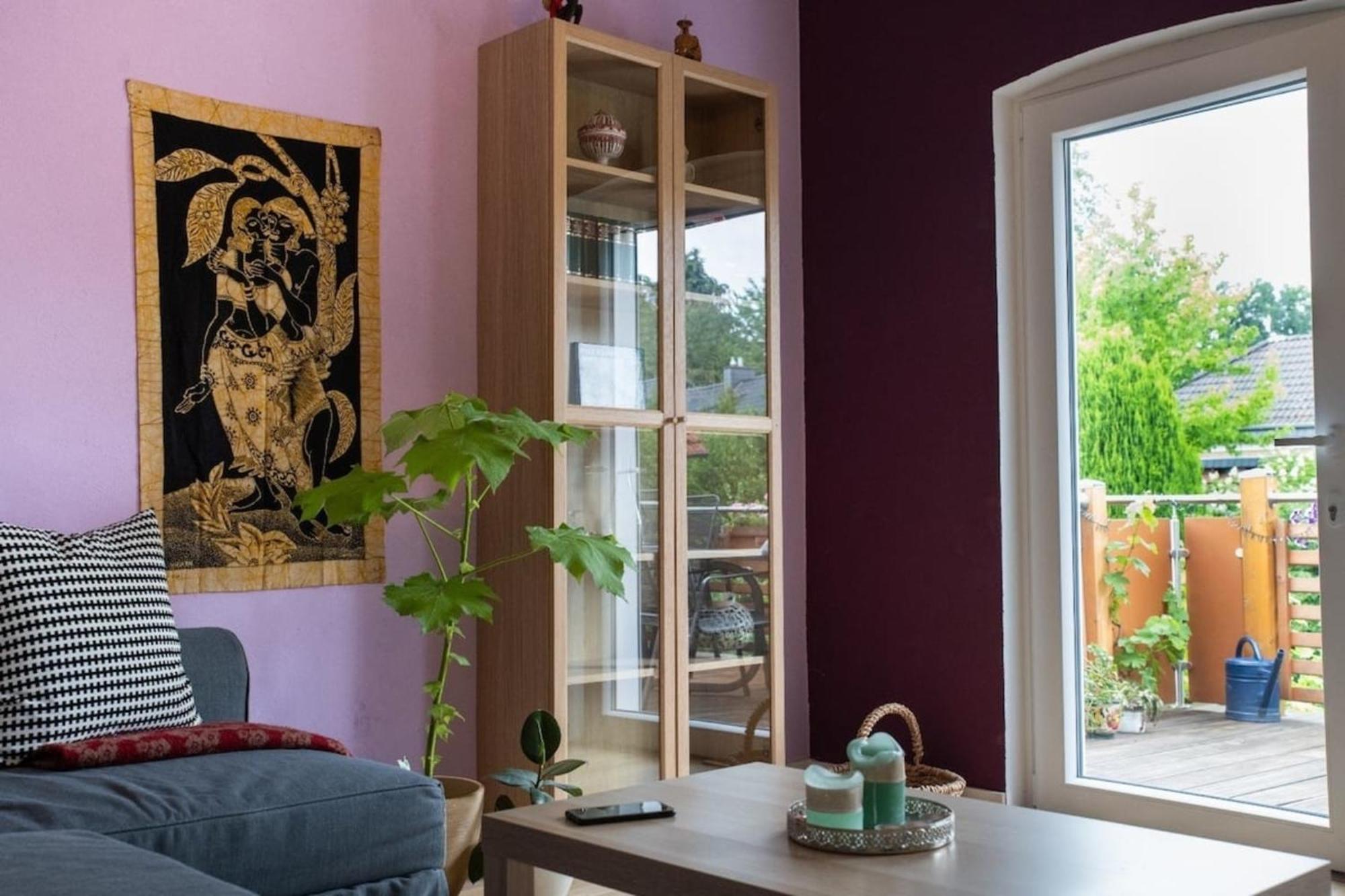 Farbenfrohe Ferienwohnung 데트몰트 외부 사진